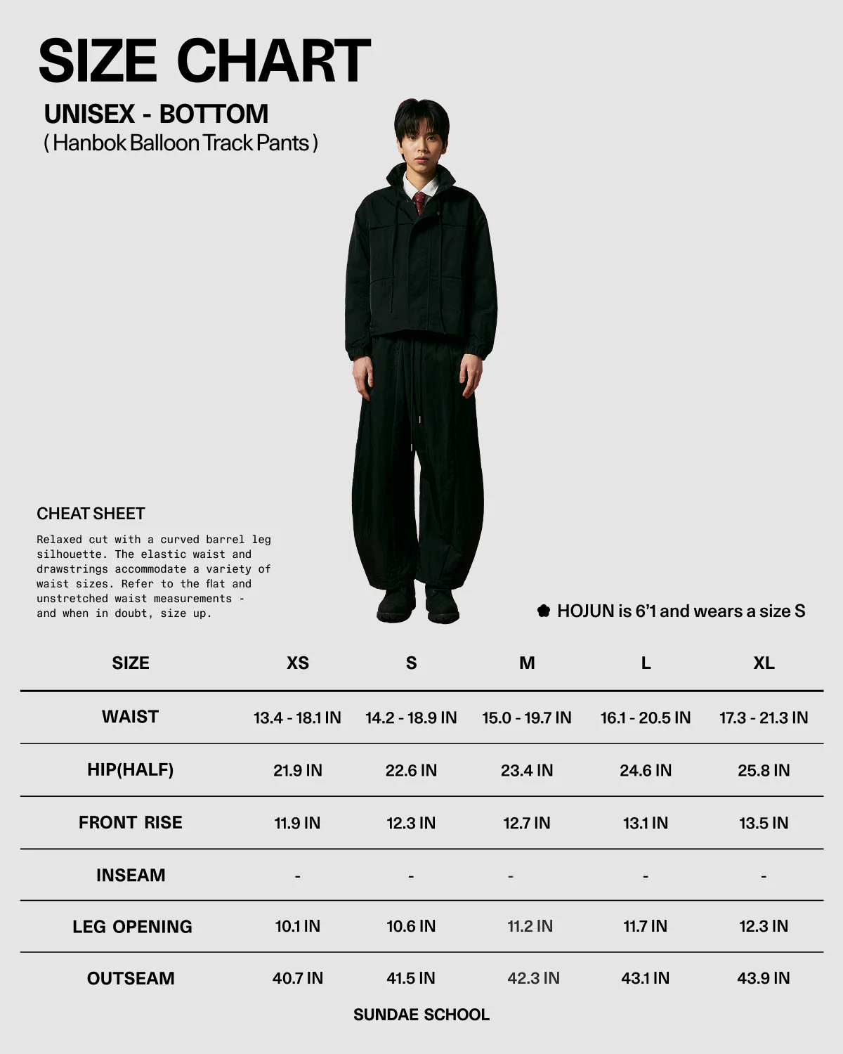 NAVY HANBOK BALLOON TRACK PANTS - Image 11