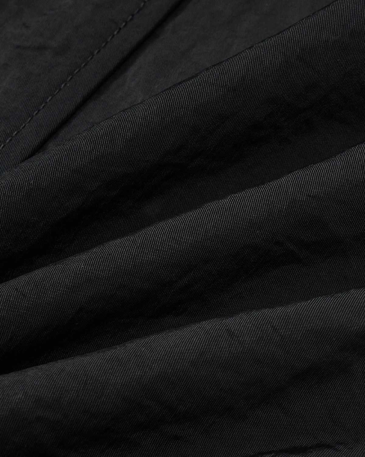 BLACK HANBOK BALLOON TRACK PANTS - Image 9
