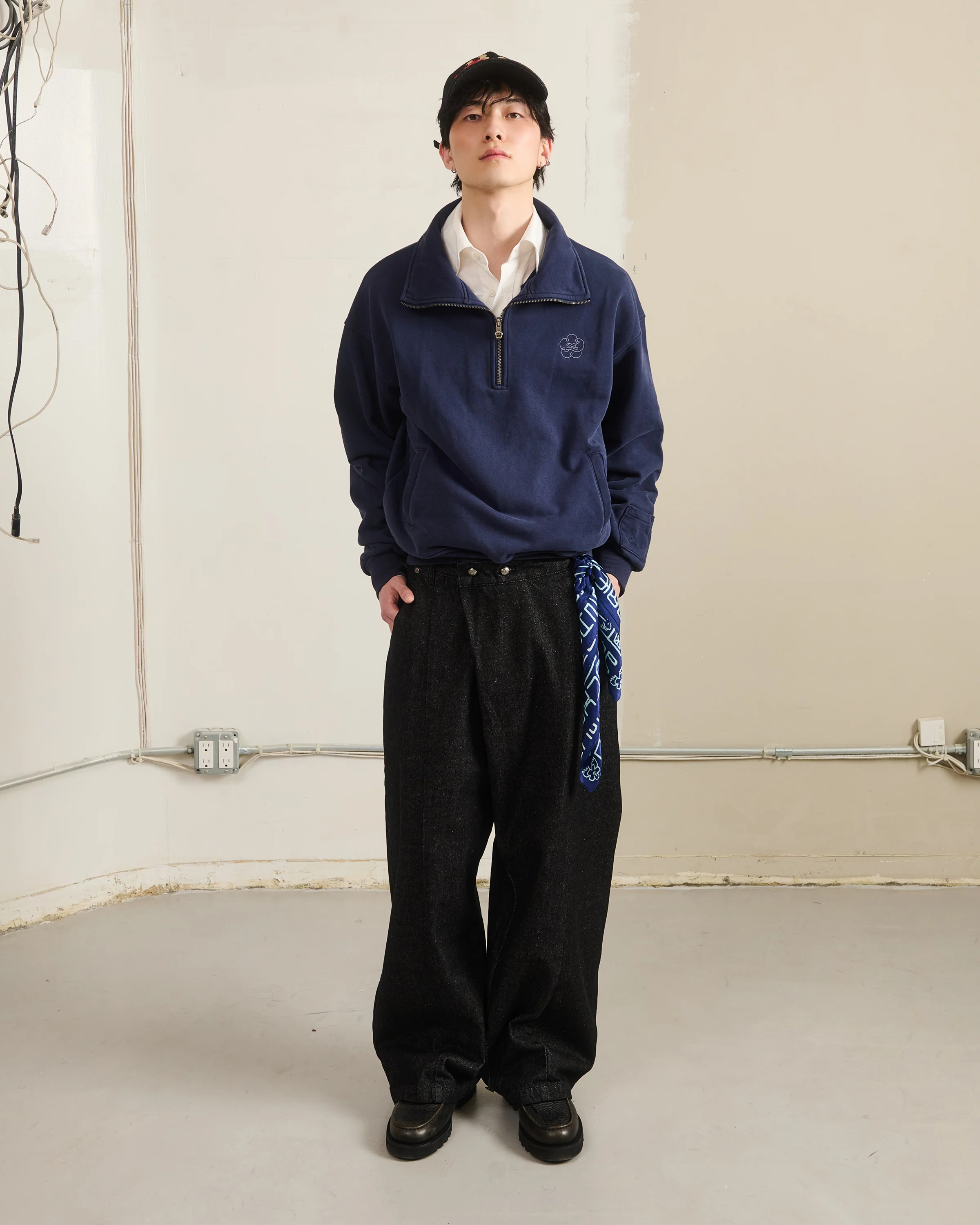 BLACK HANBOK DENIM PANTS - Image 5