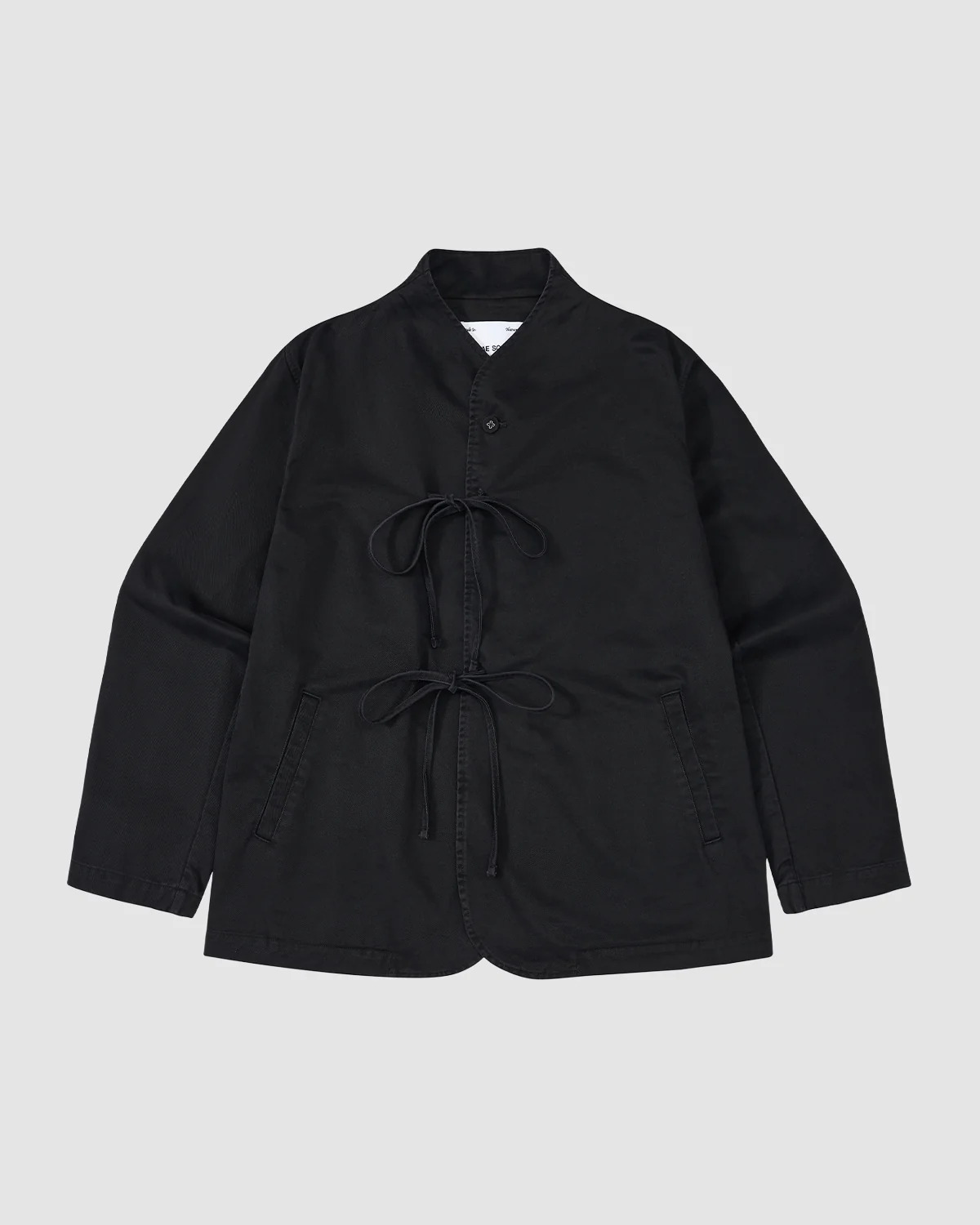 BLACK JEOGORI TIE JACKET