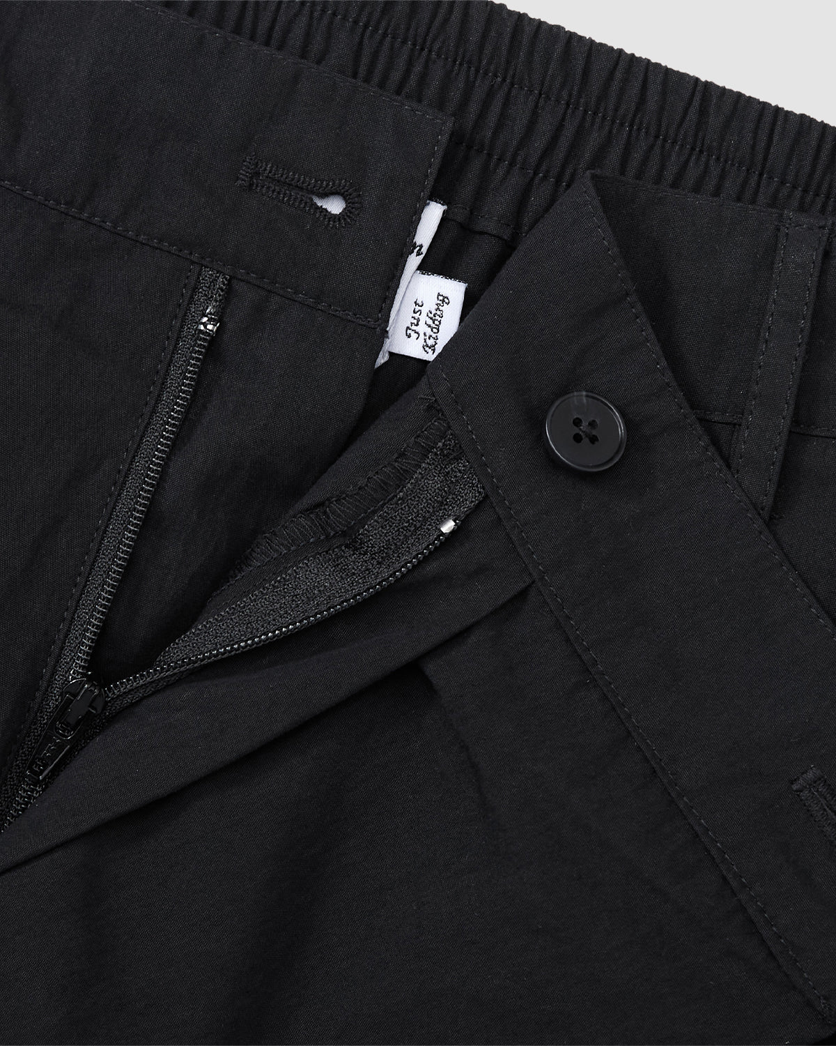BLACK PLEATED PALAZZO PANTS - Image 7