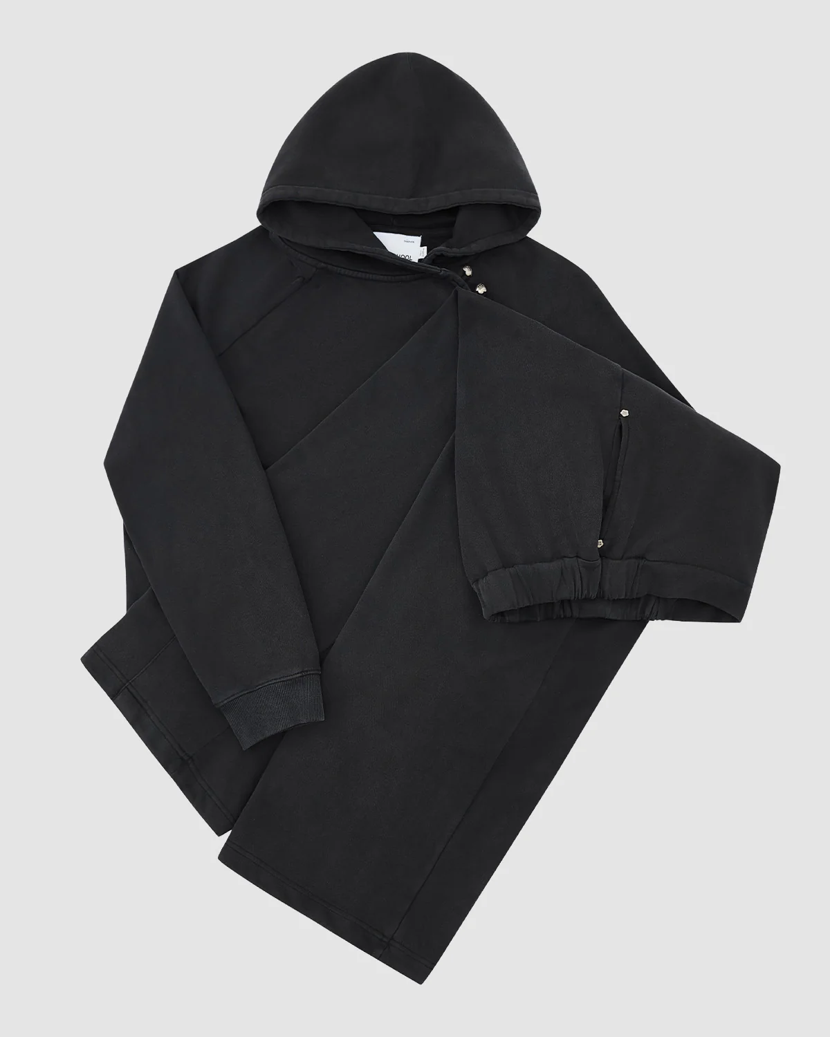 FADE BLACK WRAP SWEATBAJI - Image 10