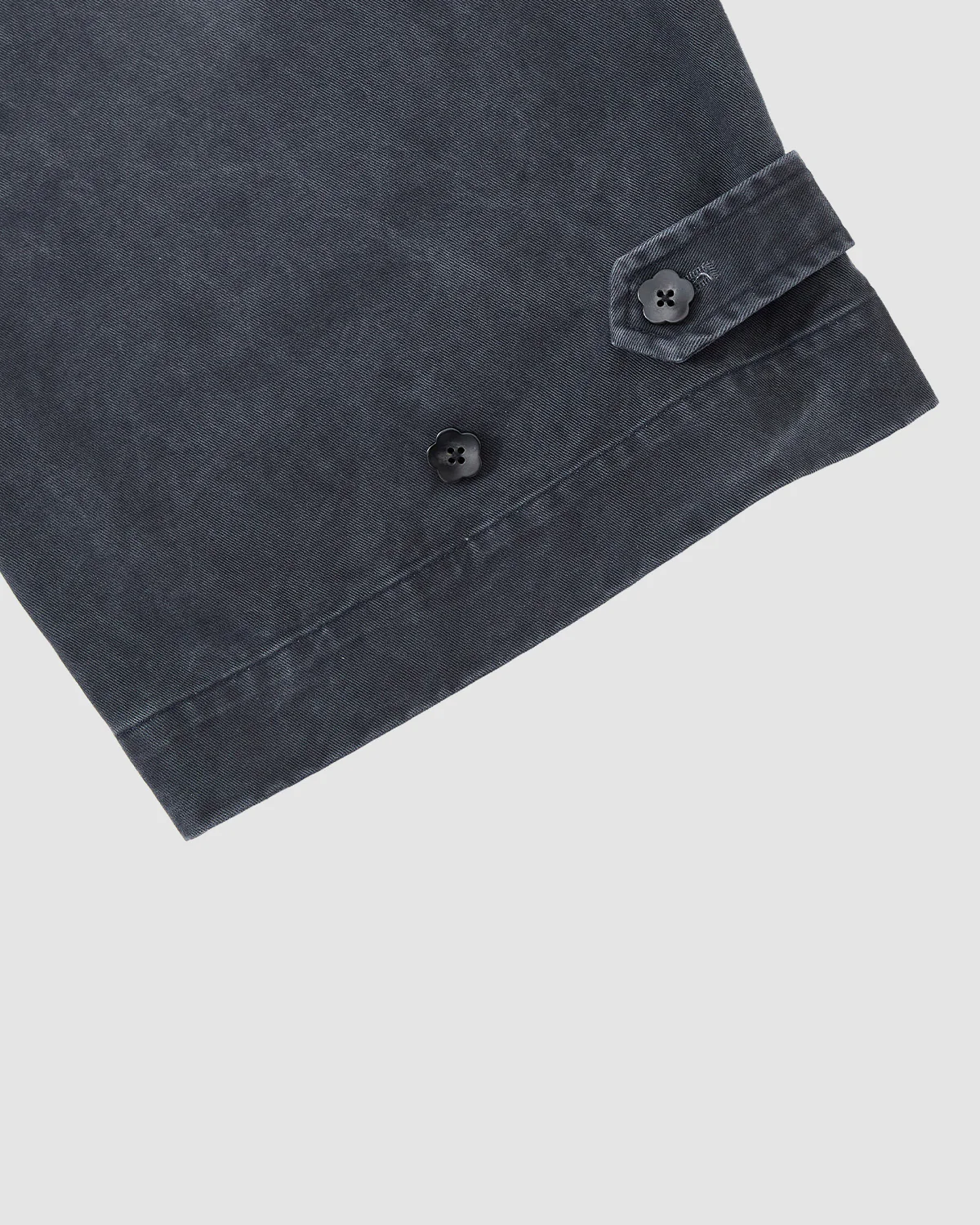 CHARCOAL ACCORDION CHINO PANTS - Image 6