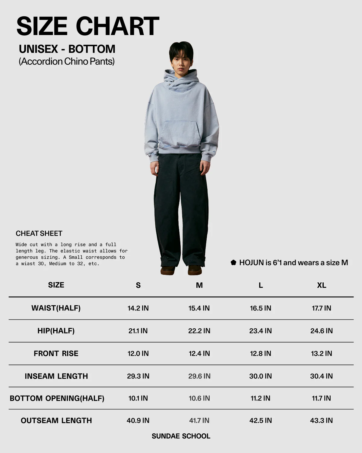 BLACK ACCORDION CHINO PANTS - Image 13