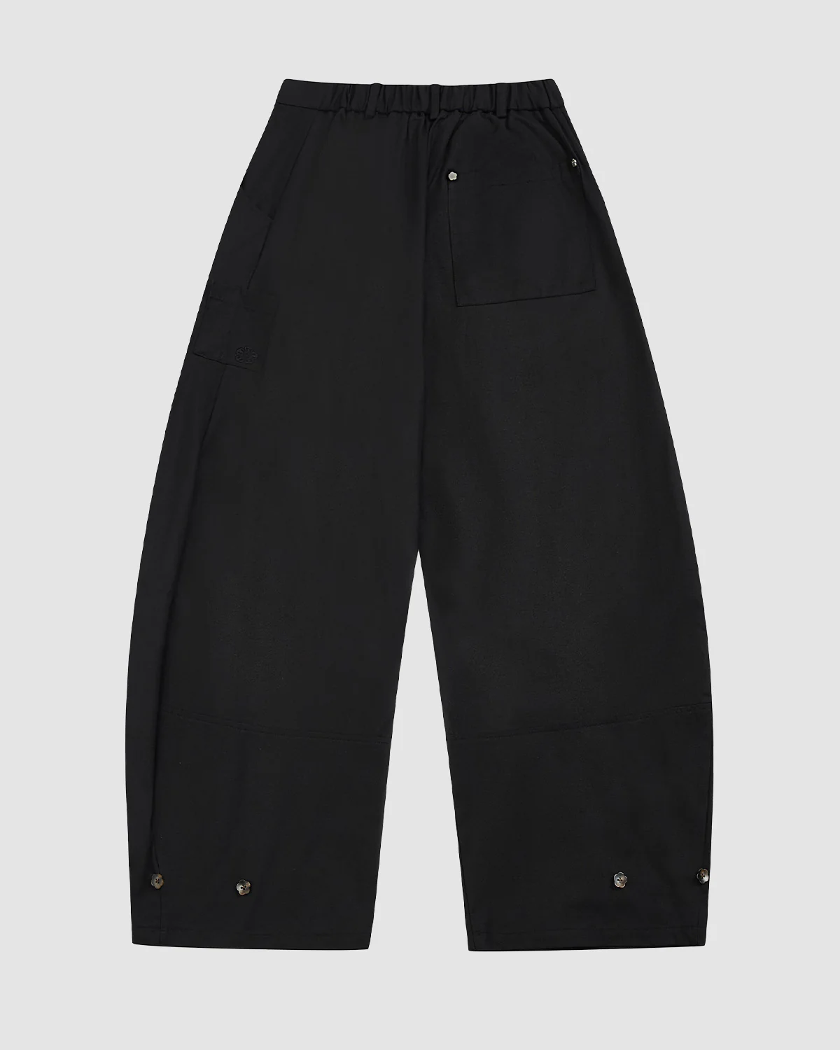 BLACK HANBOK BALLOON PANTS - Image 5