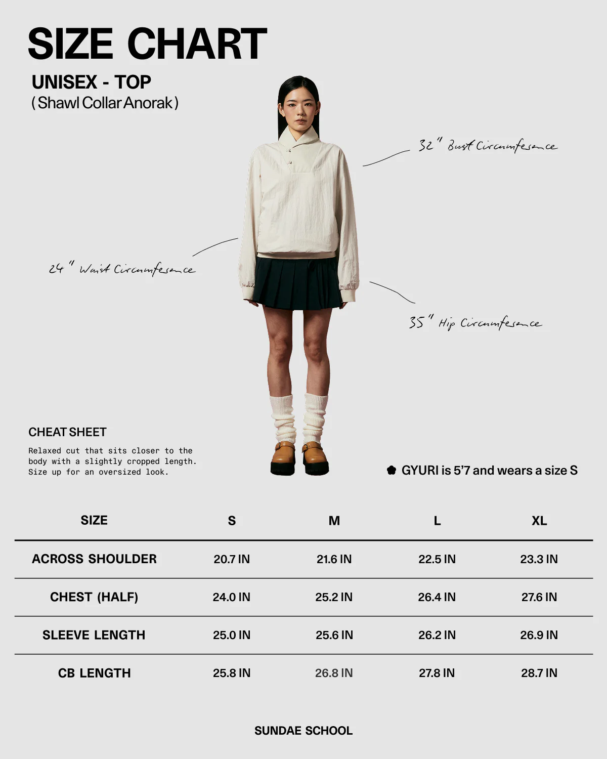 CHARCOAL SHAWL COLLAR ANORAK - Image 8