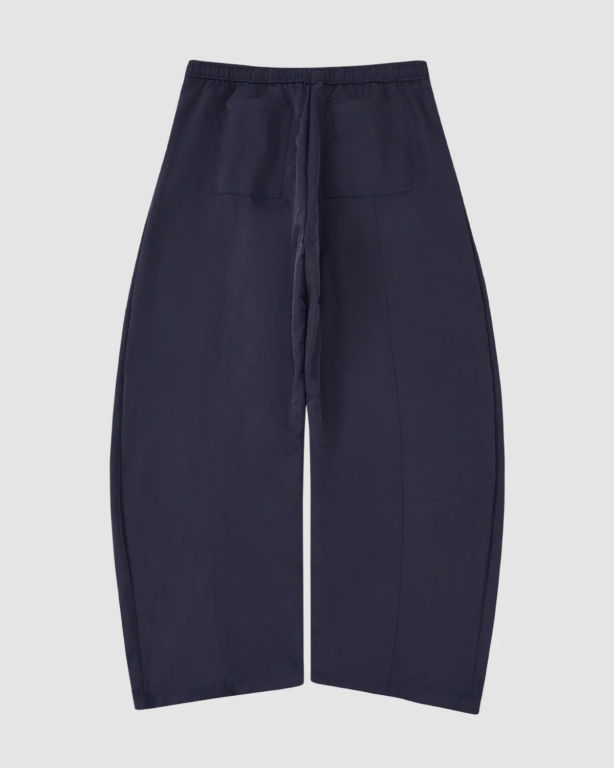 NAVY HANBOK BALLOON TRACK PANTS - Image 3