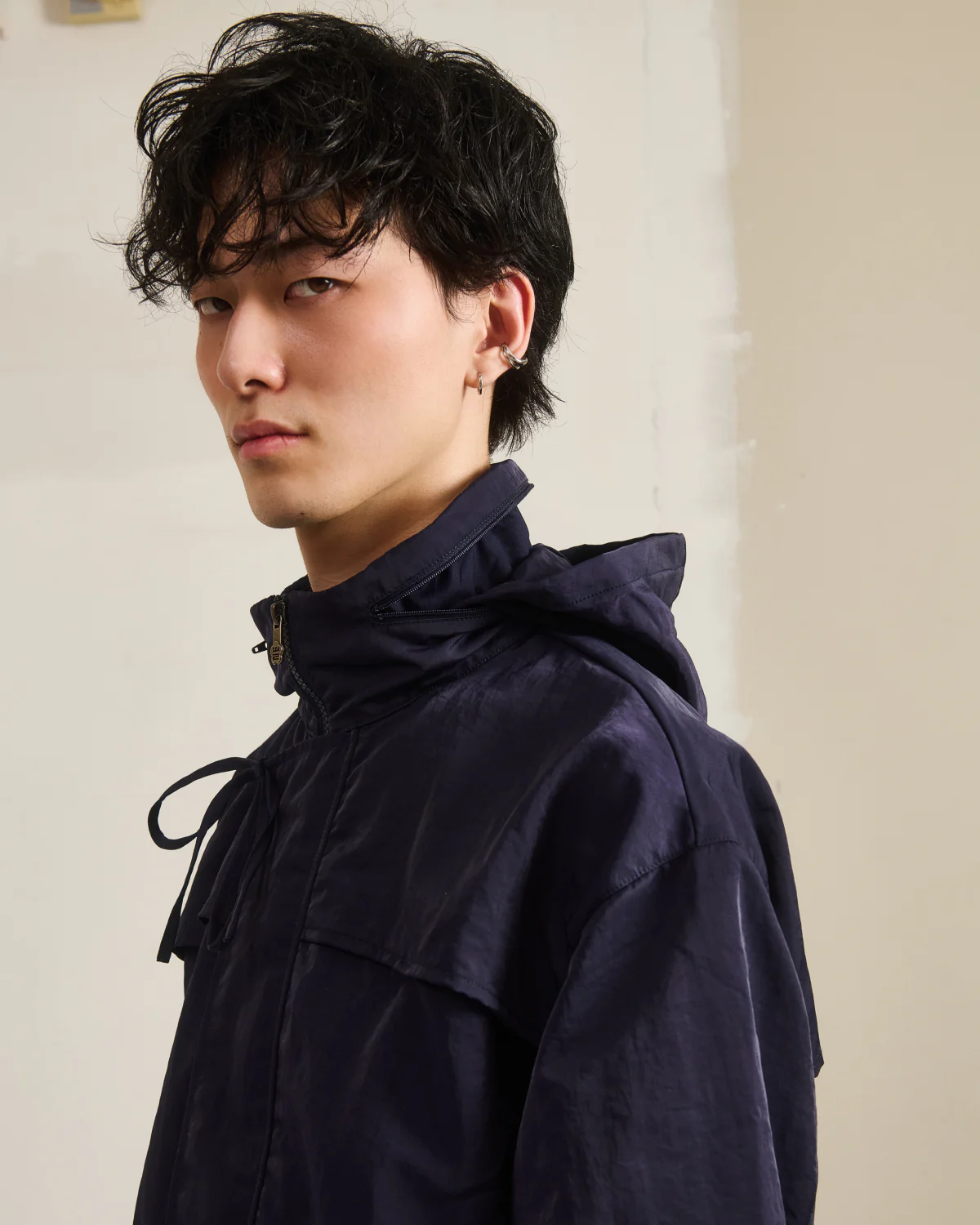 NAVY HANBOK TRACK JACKET - Image 6