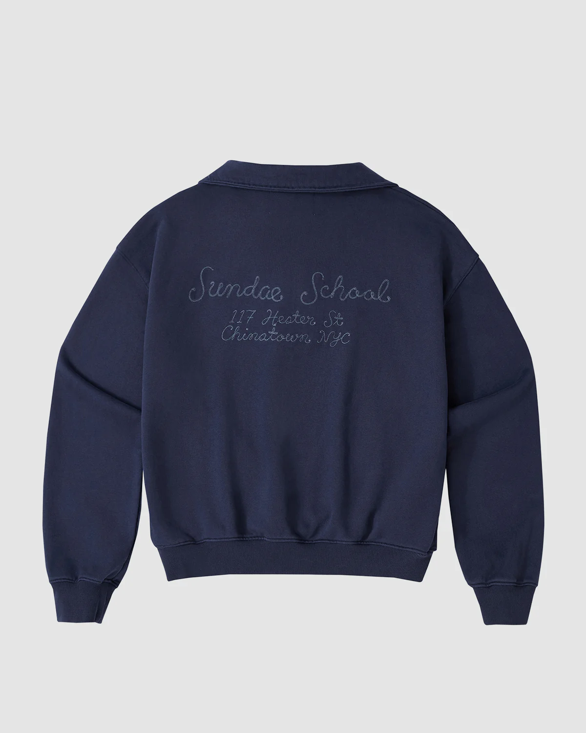NAVY HESTER QUARTER ZIP - Image 8