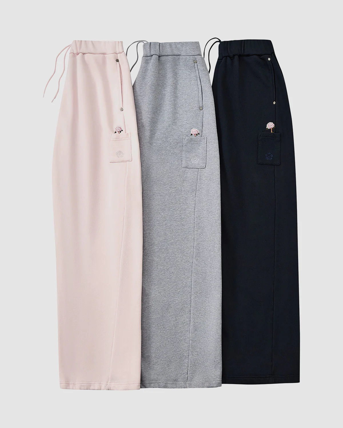 HEATHER GREY WRAP SWEATBAJI - Image 7