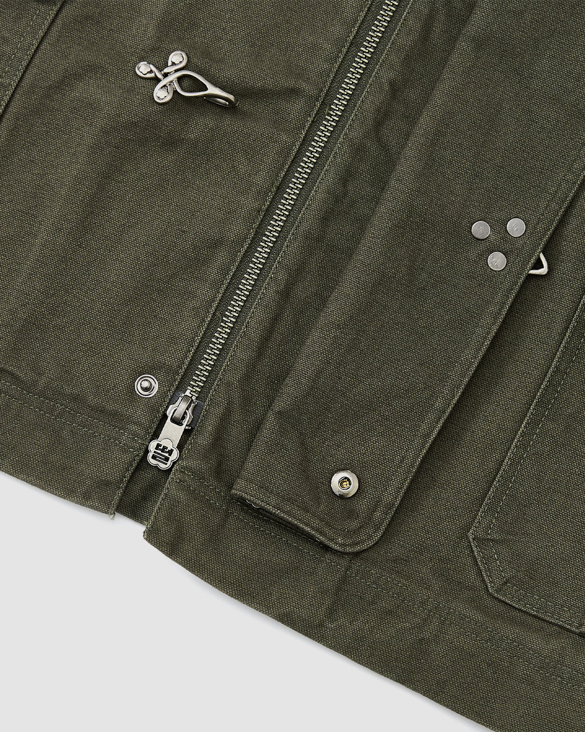 OLIVE FIREMAN CLASP JACKET - Image 9