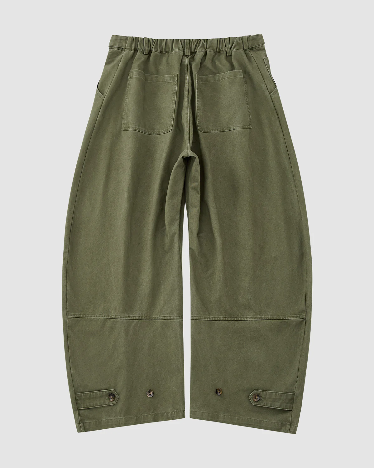 OLIVE HANBOK CHINO PANTS - Image 7