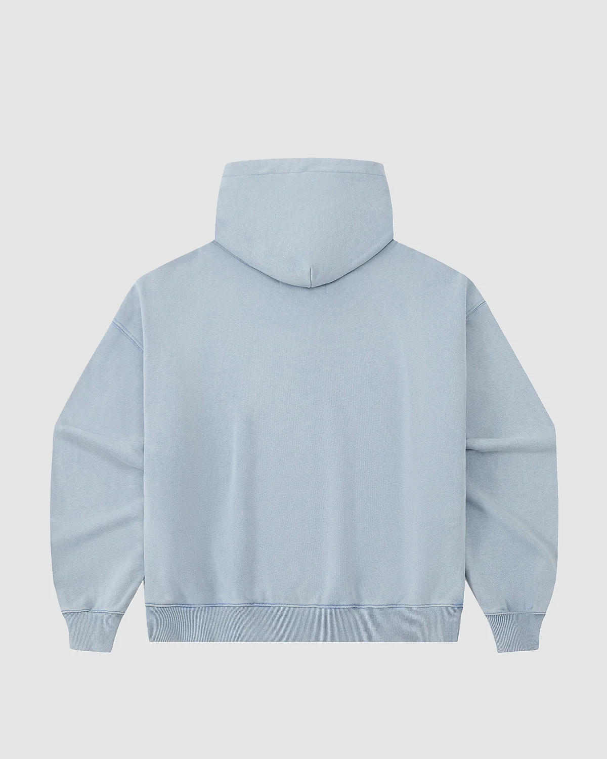 SKY BLUE COCOON HOODIE - Image 3