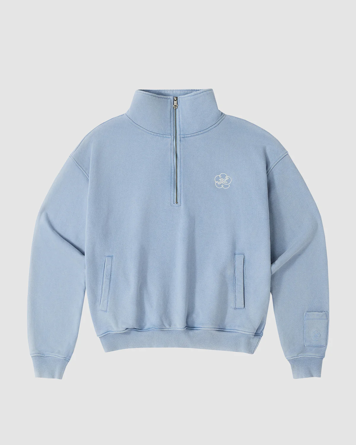 SKY BLUE HESTER QUARTER ZIP - Image 7