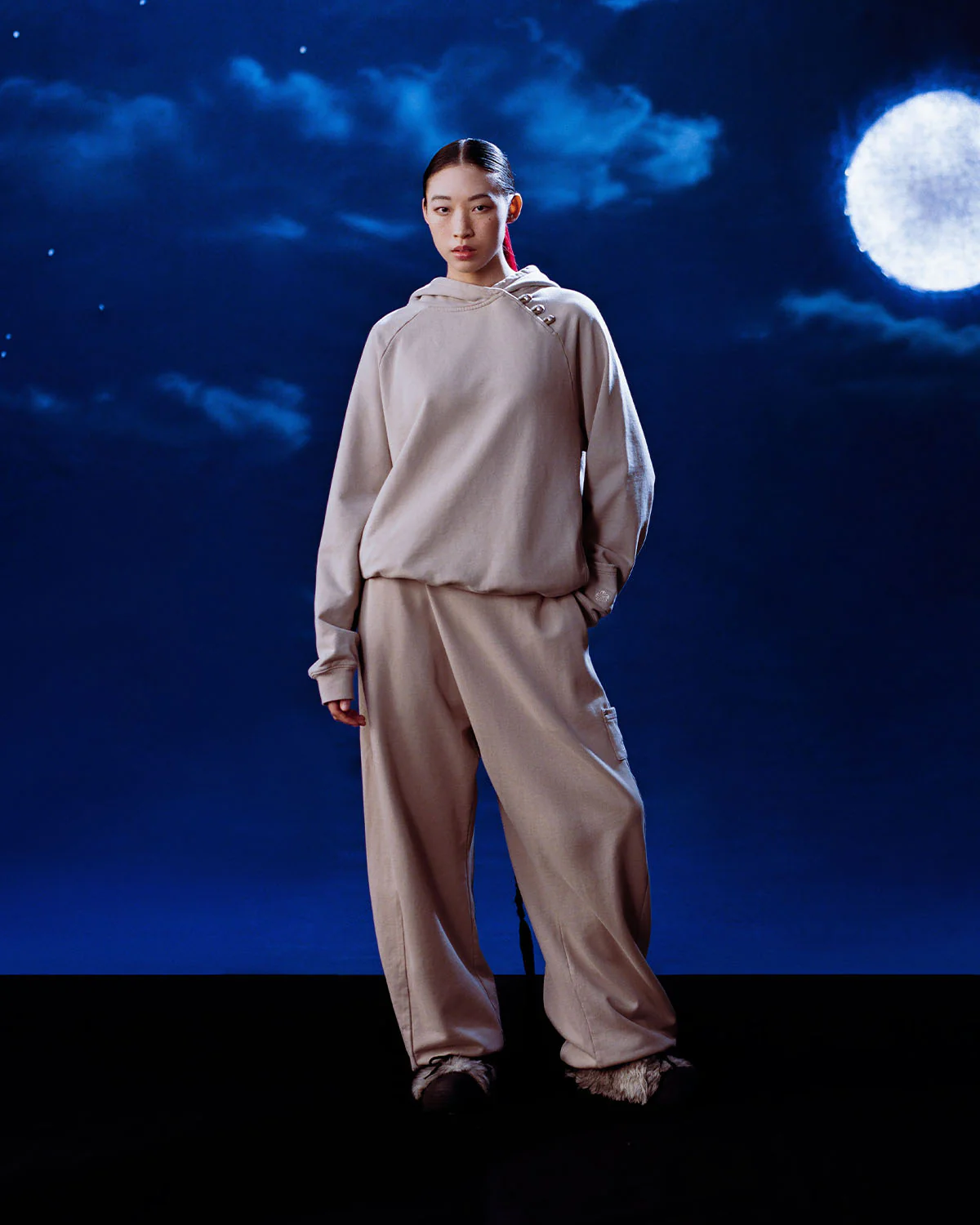TAUPE HANBOK HOODIE - Image 4